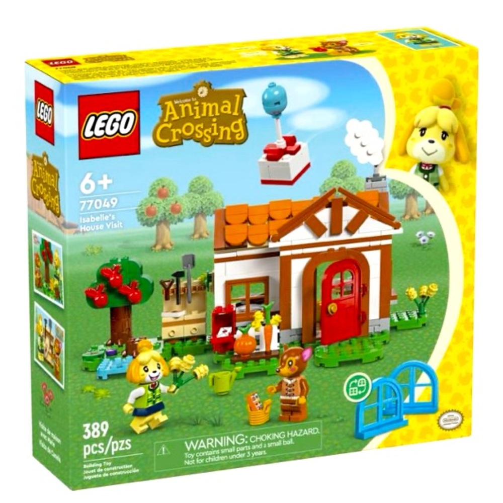 🆕- LEGO Animal Crossing Isabelle's House Visit. New in Box